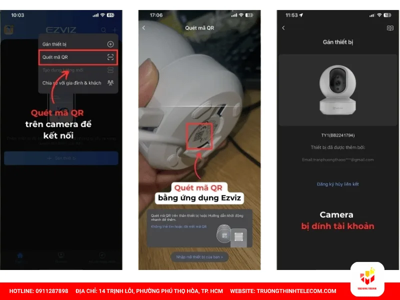 Thêm camera vào ứng dụng