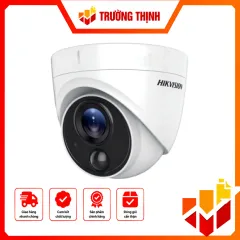 Camera HDTVI bán cầu 2MP – tích hợp cảm biến PIR + đèn – DS-2CE71D8T-PIRL