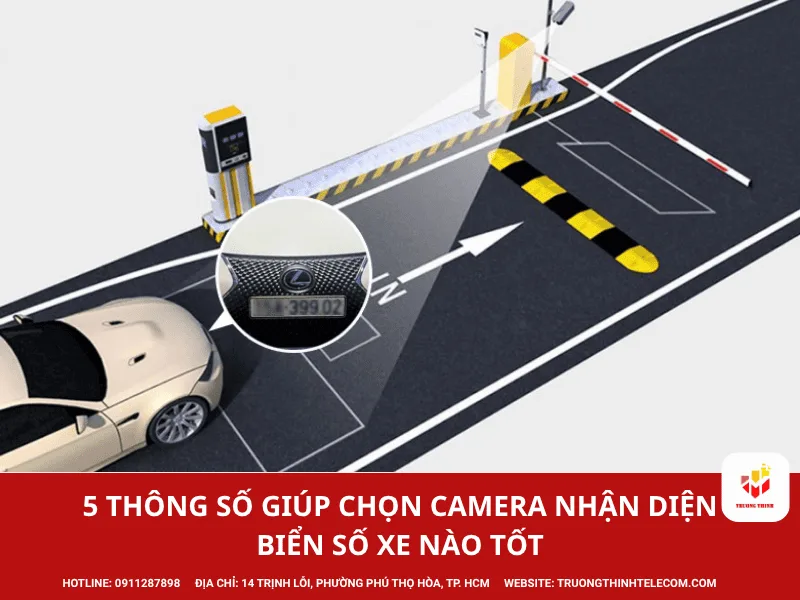 5 thông số giúp chọn camera nhận diện biển số xe nào tốt