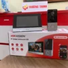 Bộ chuông cửa có hình IP Hikvision màn 7 inch – ảnh thực tế tại Trường Thịnh Telecom