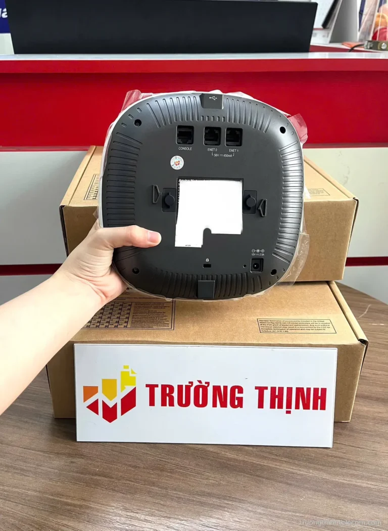 Aruba bộ phát WiFi AP-325 – ảnh thực tế tại Trường Thịnh Telecom