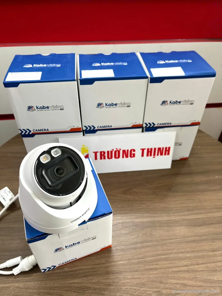 KBVision camera dome KX-AD4112N-A-VN – ảnh thực tế tại Trường Thịnh Telecom
