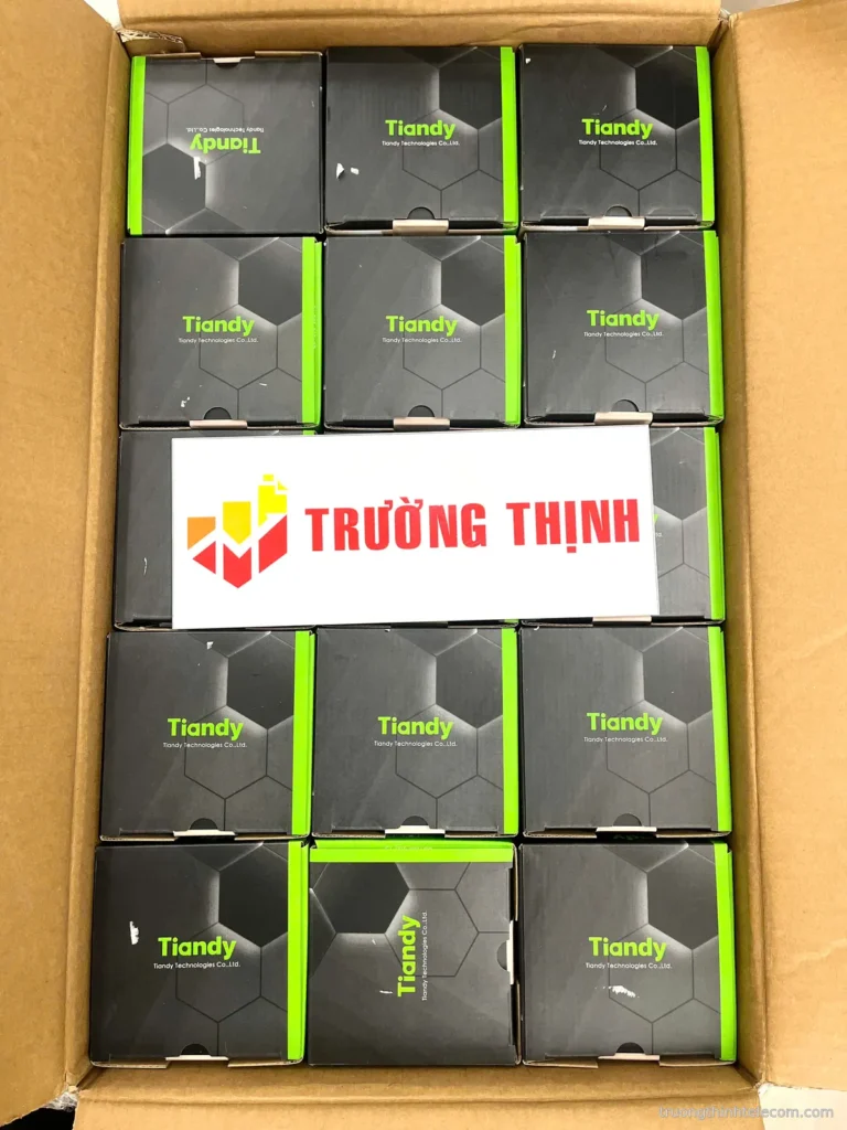 Tiandy camera dome Color Maker – ảnh thực tế tại Trường Thịnh Telecom