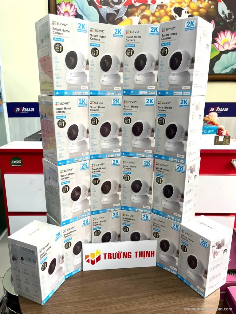 Camera Ezviz H6C Pro – ảnh thực tế tại Trường Thịnh Telecom