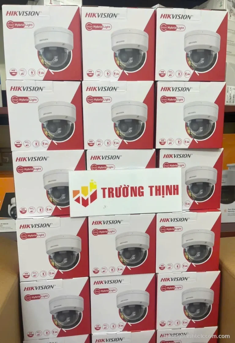 Camera Hikvision – ảnh thực tế tại Trường Thịnh Telecom