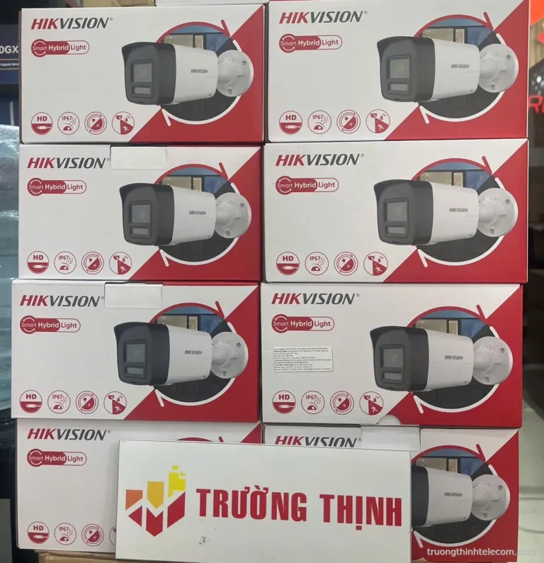 Camera Hikvision – ảnh thực tế tại Trường Thịnh Telecom