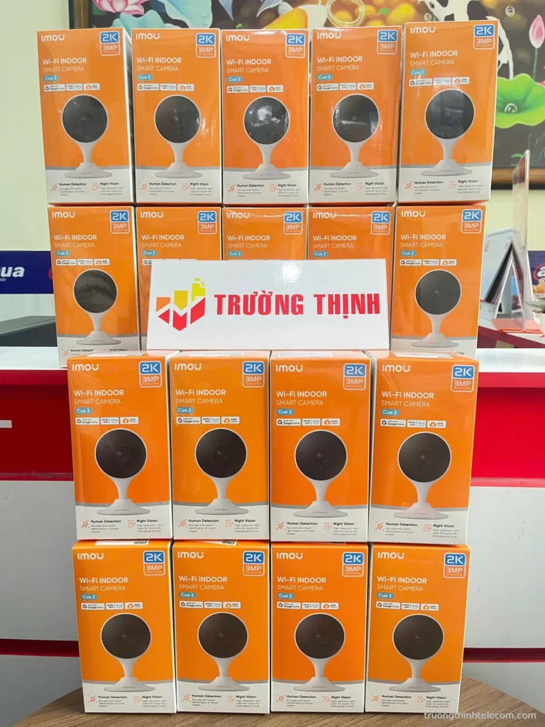 Camera Wi-Fi trong nhà Imou Cue 2 3MP – ảnh thực tế tại Trường Thịnh Telecom