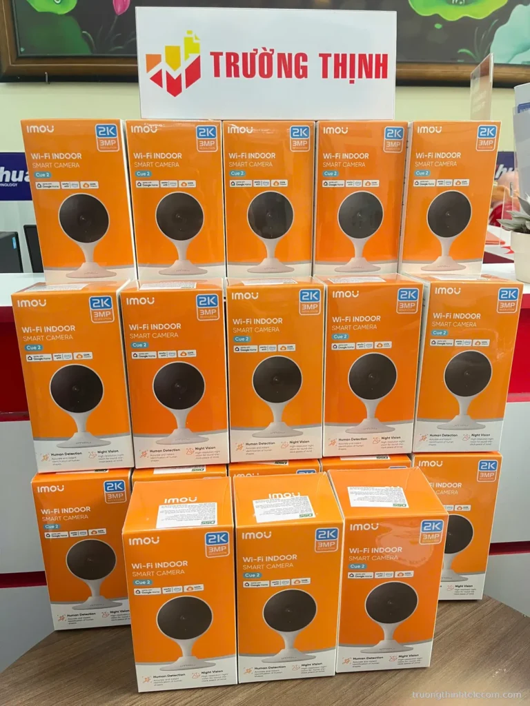 Camera Wi-Fi trong nhà Imou Cue 2 3MP – ảnh thực tế tại Trường Thịnh Telecom