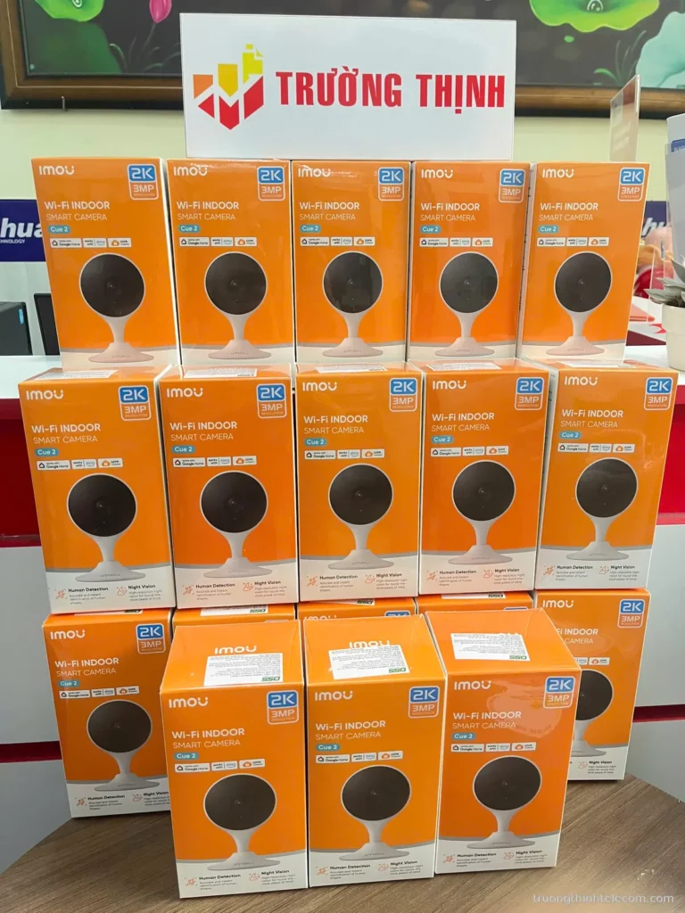 Camera Wi-Fi trong nhà Imou Cue 2 3MP – ảnh thực tế tại Trường Thịnh Telecom