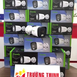 Tiandy camera thân Color Maker – ảnh thực tế tại Trường Thịnh Telecom