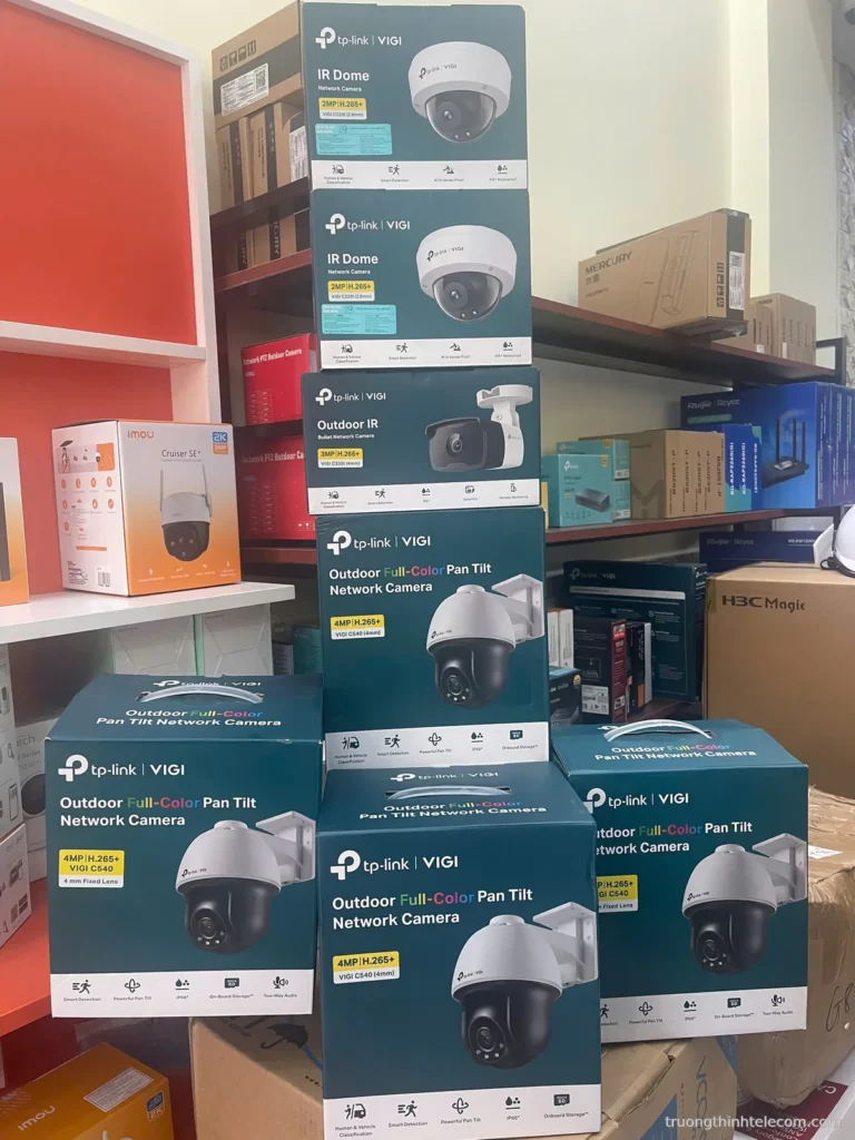 Camera TP-Link – ảnh thực tế tại Trường Thịnh Telecom