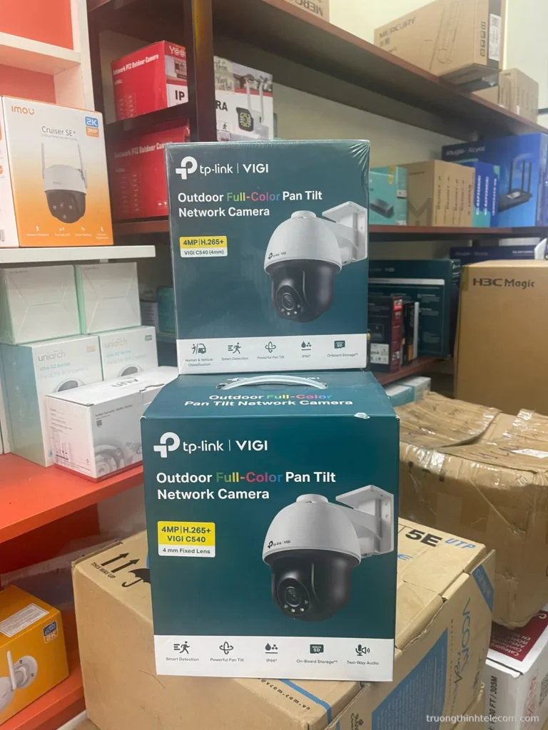 Camera TP-Link – ảnh thực tế tại Trường Thịnh Telecom