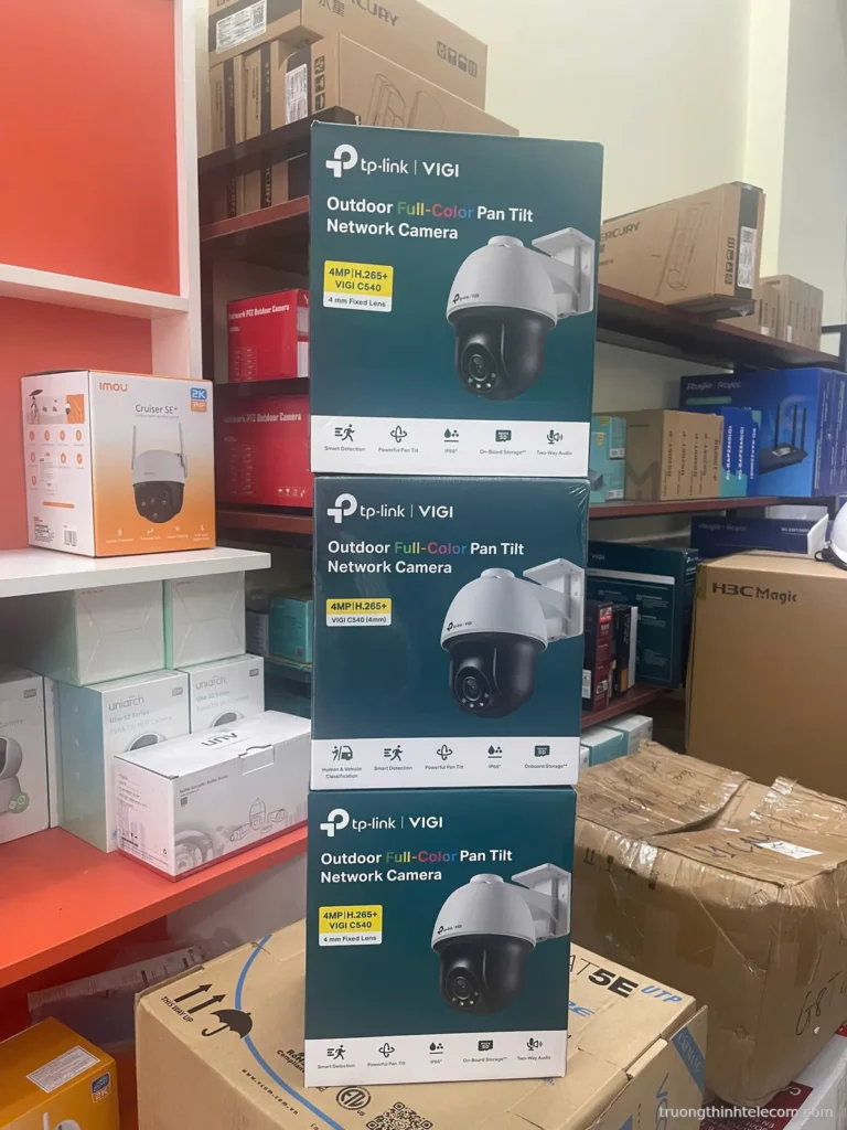Camera TP-Link – ảnh thực tế tại Trường Thịnh Telecom