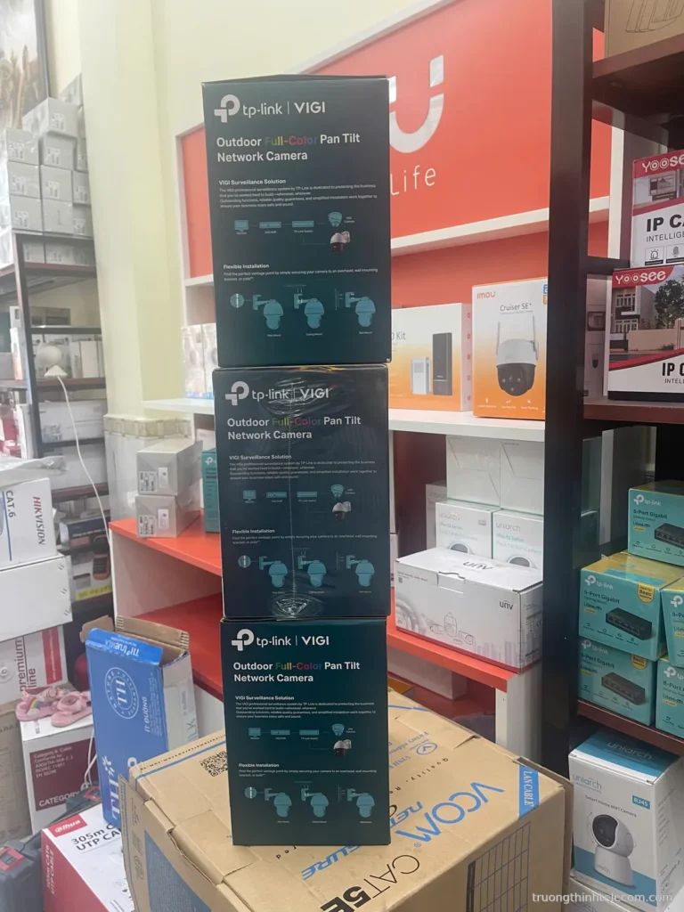 Camera TP-Link – ảnh thực tế tại Trường Thịnh Telecom