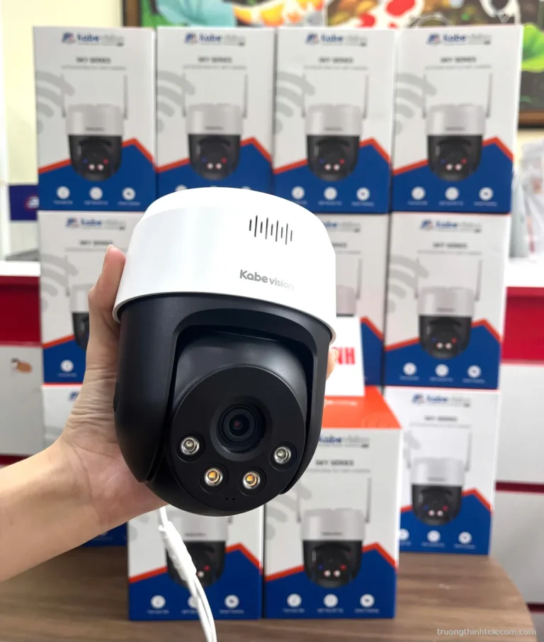 KBVision camera WiFi quay quét Sky Series – ảnh thực tế tại Trường Thịnh Telecom