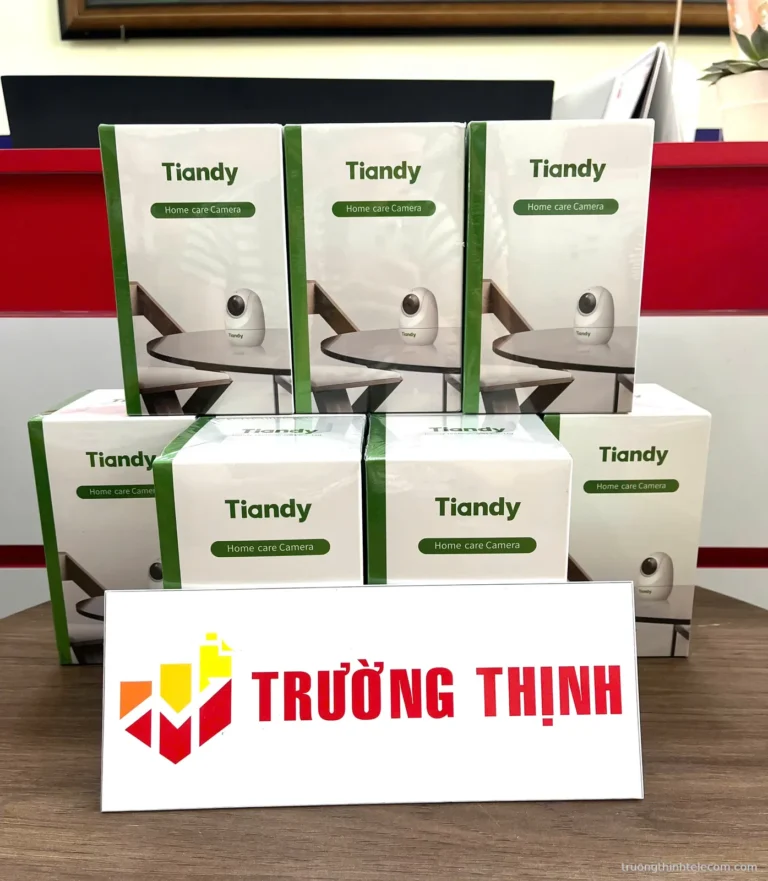 Tiandy camera WiFi Home care – ảnh thực tế tại Trường Thịnh Telecom