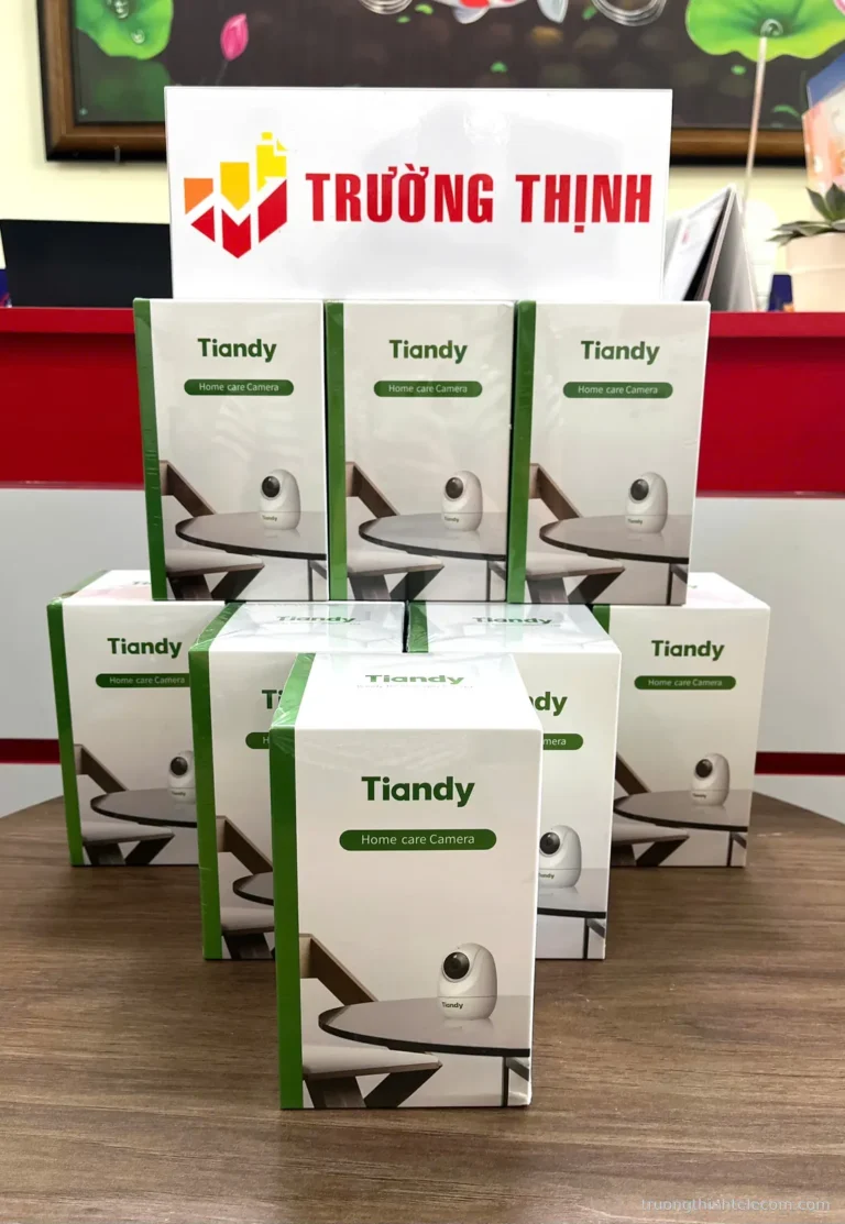 Tiandy camera WiFi Home care – ảnh thực tế tại Trường Thịnh Telecom