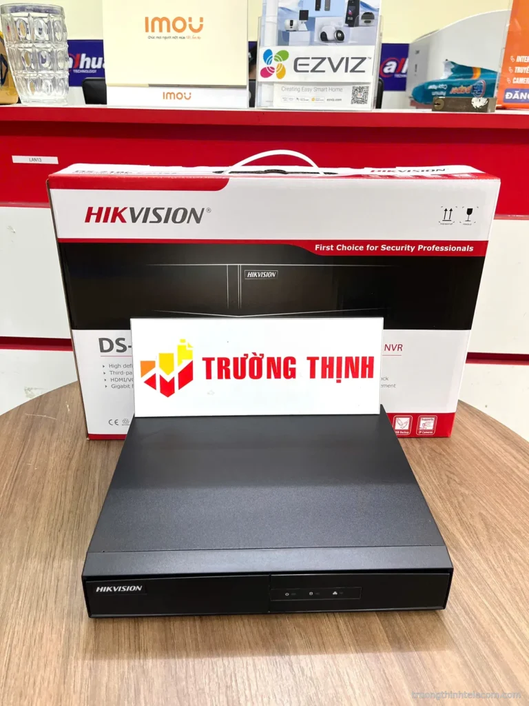 Đầu ghi hình Hikvision – ảnh thực tế tại Trường Thịnh Telecom