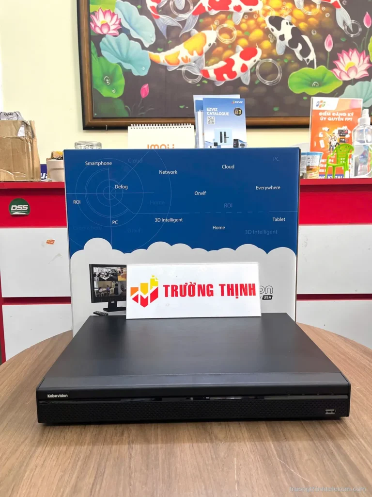 Đầu ghi hình Kabevision – ảnh thực tế tại Trường Thịnh Telecom