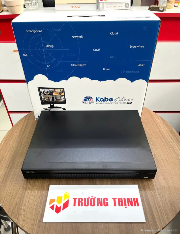 Đầu ghi hình Kabevision – ảnh thực tế tại Trường Thịnh Telecom