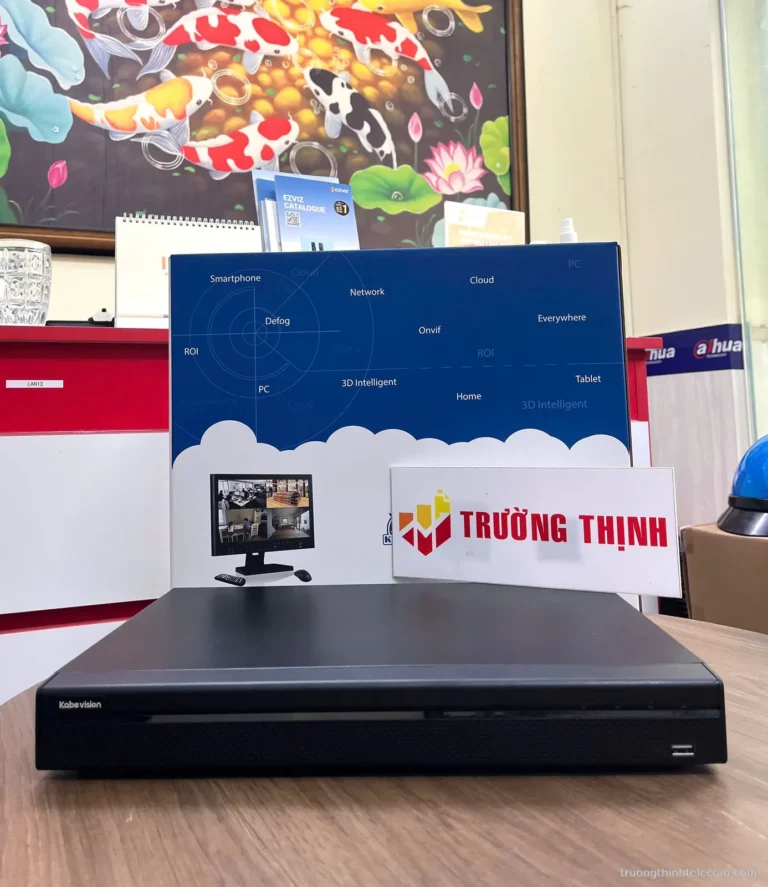 Đầu ghi hình Kabevision – ảnh thực tế tại Trường Thịnh Telecom