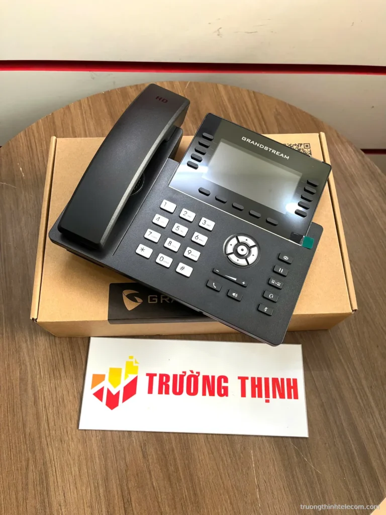 Điện thoại IP Grandstream GRP2615 – ảnh thực tế tại Trường Thịnh Telecom