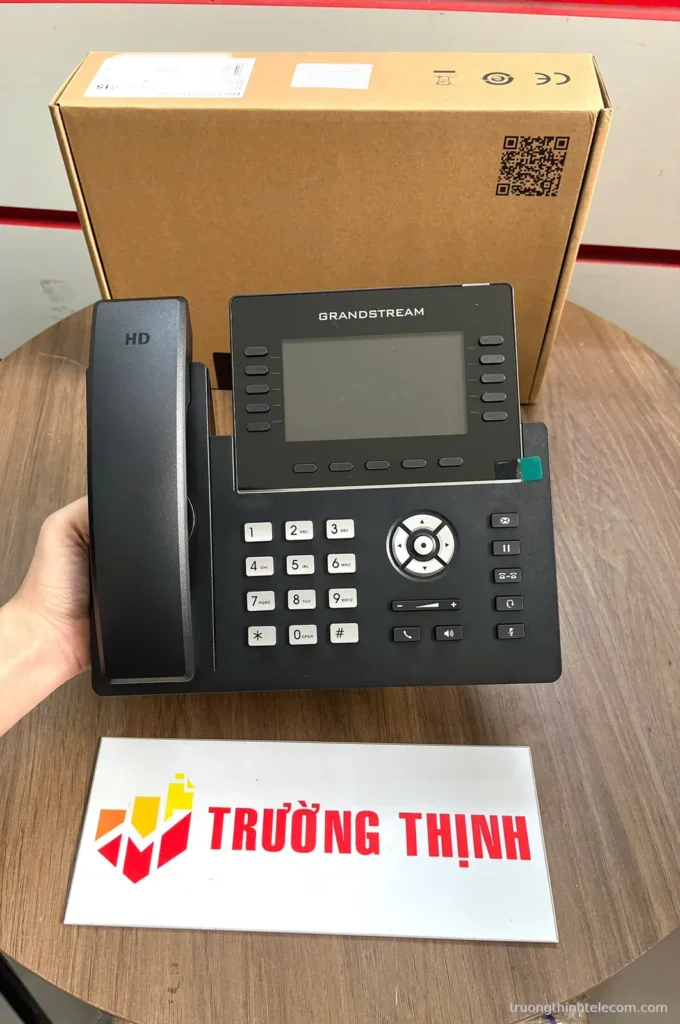 Điện thoại IP Grandstream GRP2615 – ảnh thực tế tại Trường Thịnh Telecom