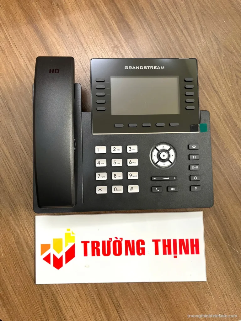 Điện thoại IP Grandstream GRP2615 – ảnh thực tế tại Trường Thịnh Telecom