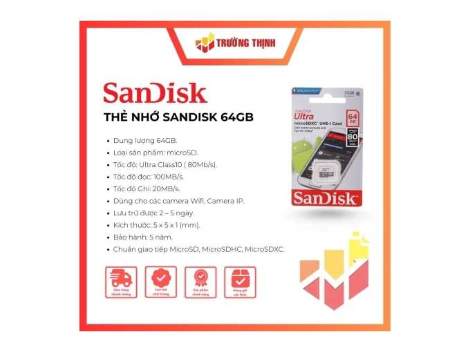 Thẻ nhớ 64GB