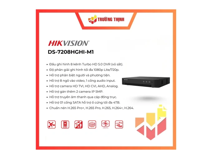 Đầu ghi DVR Turbo HD (HDTVI)