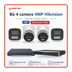 Trọn bộ 4 camera