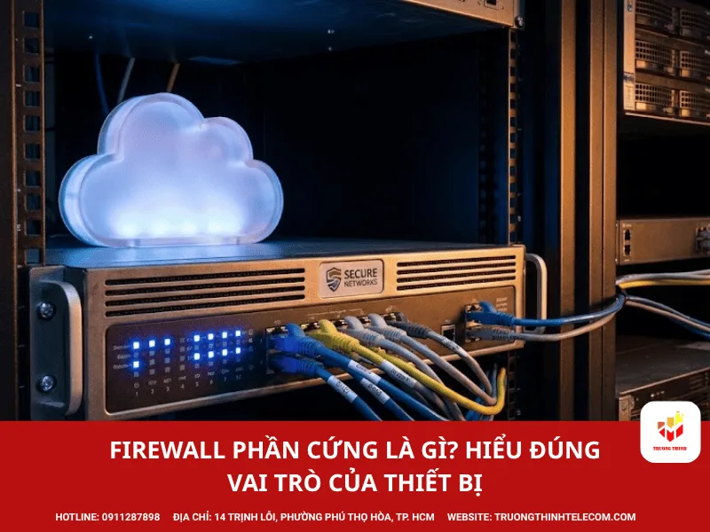 Firewall phần cứng là gì? Hiểu đúng vai trò của thiết bị