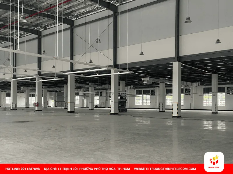 Nhà xưởng 1000m2 cần bao nhiêu camera để giám sát hiệu quả?