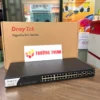 DrayTek switch 24 cổng VigorSwitch G1282 – ảnh thực tế tại Trường Thịnh Telecom