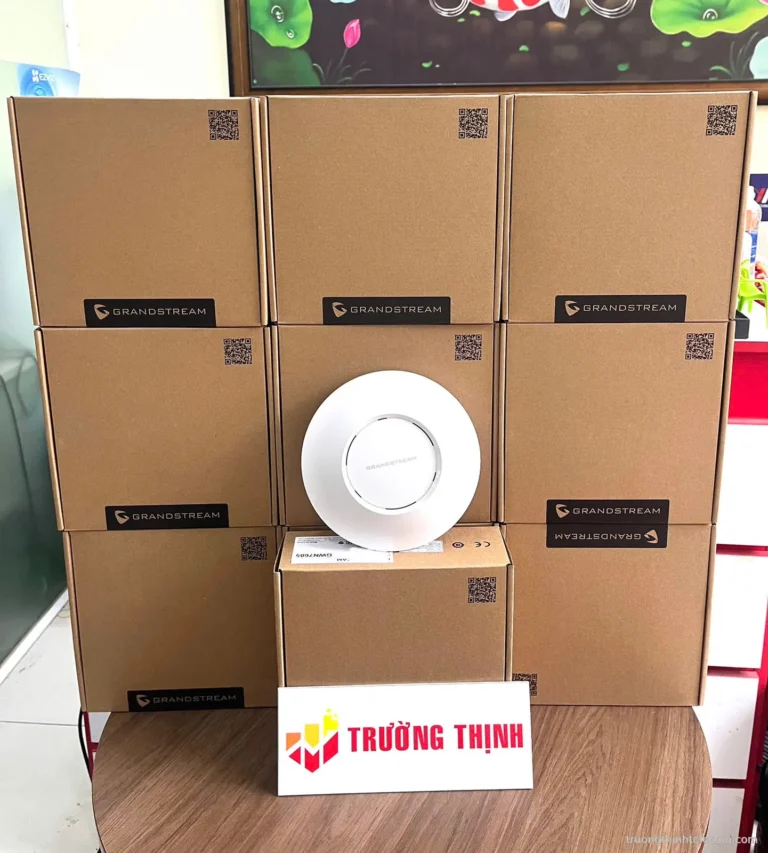 Thiết bị Wi-Fi Grandstream – ảnh thực tế tại Trường Thịnh Telecom
