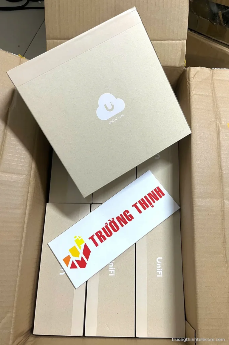 Thiết bị Wi-Fi Ubiquiti UniFi – ảnh thực tế tại Trường Thịnh Telecom