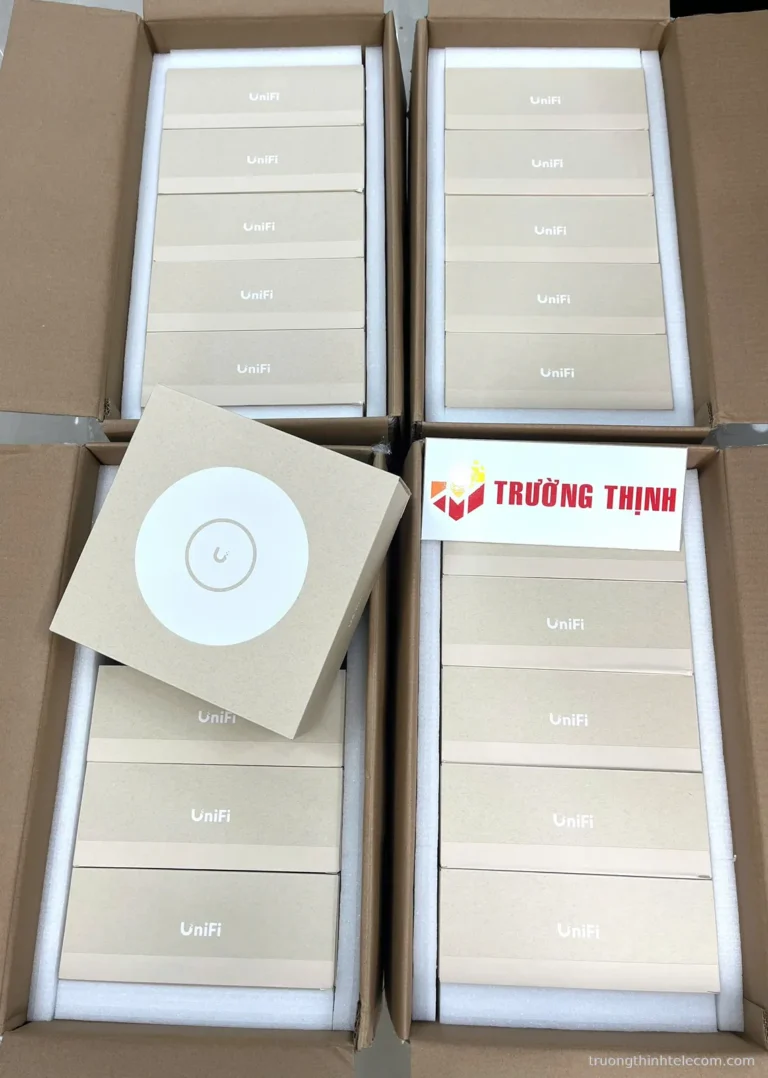 Thiết bị Wi-Fi Ubiquiti UniFi – ảnh thực tế tại Trường Thịnh Telecom