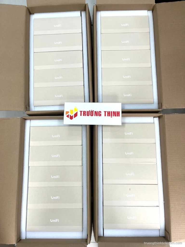 Thiết bị Wi-Fi Ubiquiti UniFi – ảnh thực tế tại Trường Thịnh Telecom