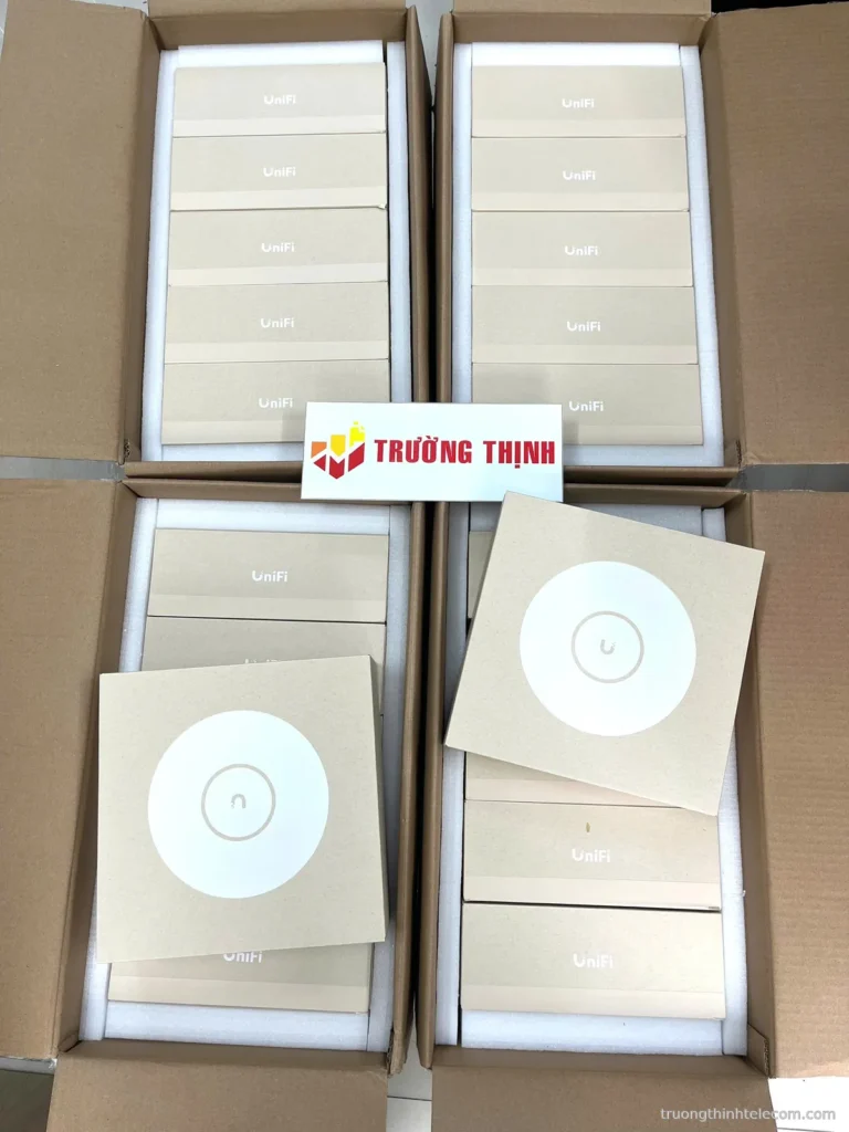 Thiết bị Wi-Fi Ubiquiti UniFi – ảnh thực tế tại Trường Thịnh Telecom