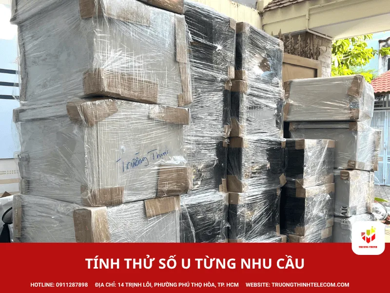 Tính thử số U cho mạng văn phòng, hệ thống camera và phòng server nhỏ