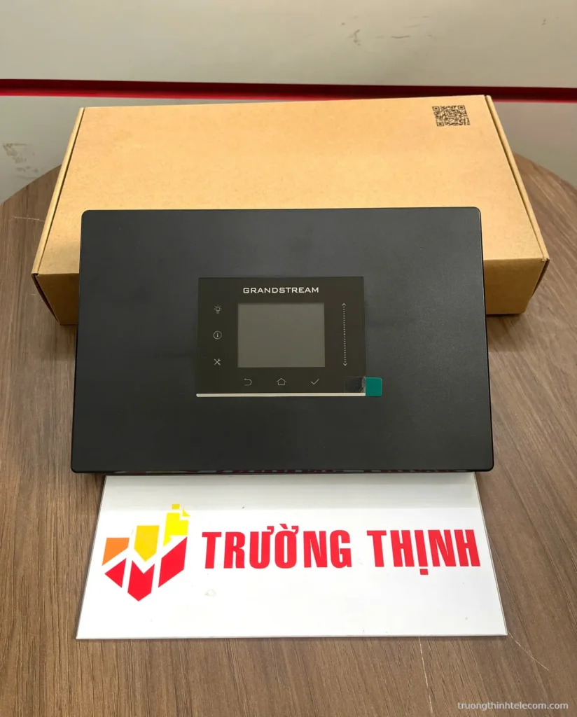 Tổng đài IP Grandstream UCM6304A – ảnh thực tế tại Trường Thịnh Telecom