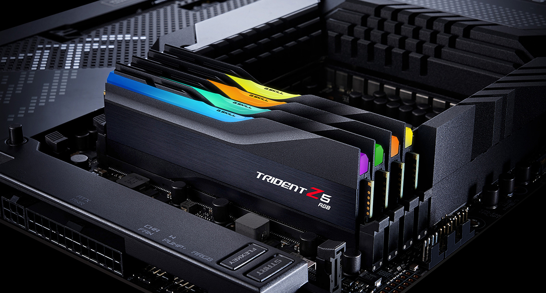 Ram PC G.SKILL Trident Z5 RGB 32GB F5-6400J3239G16GX2-TZ5RK