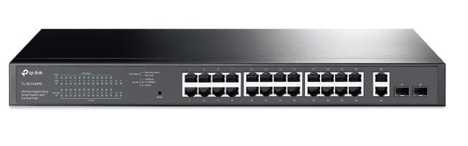 Switch 28 Cổng Gigabit với 24 Cổng PoE+ TP-Link TL-SG1428PE
