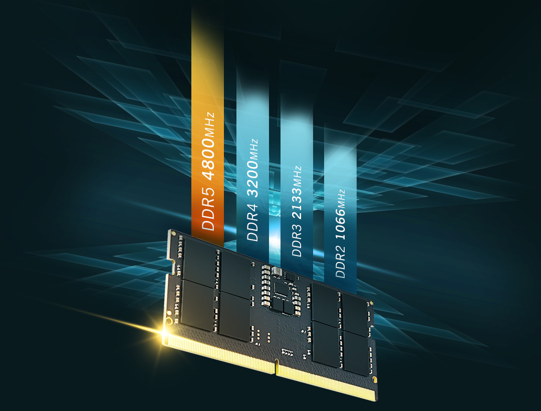 1669359382880463 RAM LAPTOP SILICON POWER DDR5-4800, CL40, SODIMM, 16GBx1 (SP016GBSVU480F02)