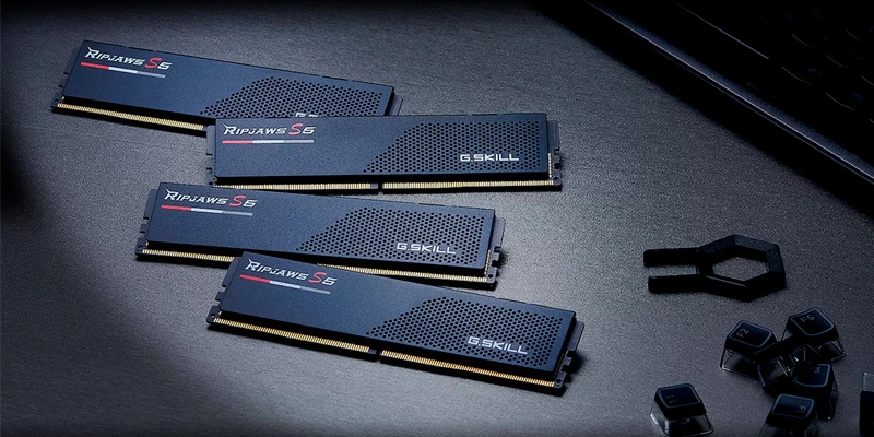 RAM PC GSkill DDR5 16GB 5600MHz Ripjaws F5-5600J4645A16GX1-RS5K