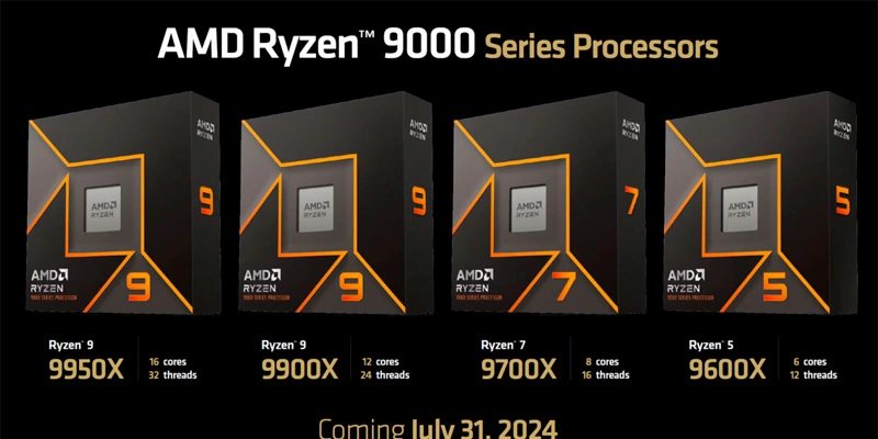 CPU AMD Ryzen 9 9950X 100-100001277WOF