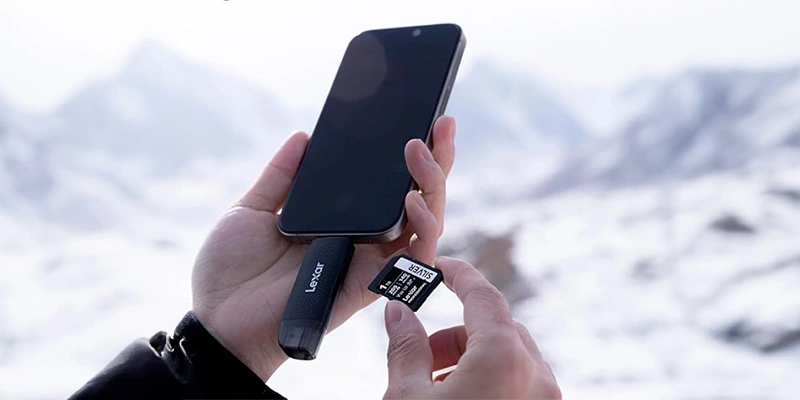 Đầu đọc thẻ nhớ MicroSD/SD Lexar LRW310X-BNBNG