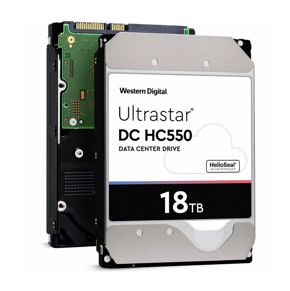 Ổ cứng WD Ultrastar 18TB DC HC550 3.5" 512MB WUH721818ALE6L4