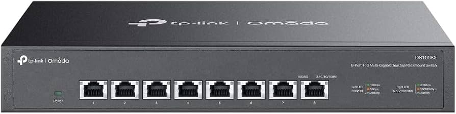 Switch Omada 8 Port 10G đa Gigabit TP-Link DS1008X