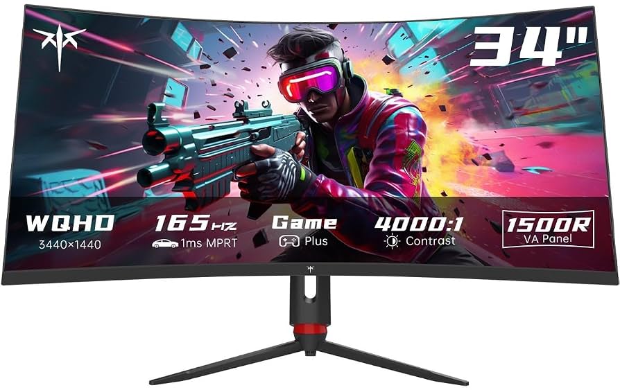 Màn hình gaming KTC H34S18S (34 inch/ WQHD)